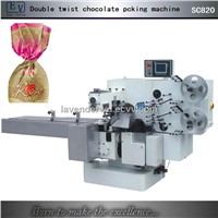 Single twist chocolate packing machine