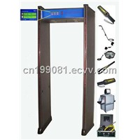 Skillful Manufacturers 24 Detection Zones Security Archway Metal Detector Gate with 7" LCD TEC-800P