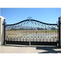 Steel automatic factory gate designs