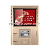 Steel frame LED monitor banking transaction Wall Mounted Bill Payment Kiosk