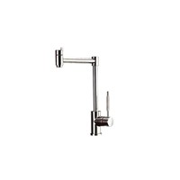 Swivel spout single lever kitchen faucet