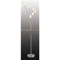 White Glass Stainless Wall Lamp