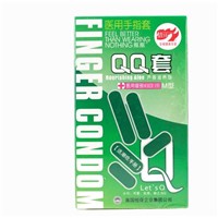 Wholesale!Pleasure More -Super thin QQ sex finger condoms for men,male condoms