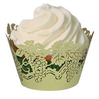 amazing cupcakes with various cupcake wrapper baking wraps as decoration