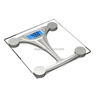 bathroom scales with LED
