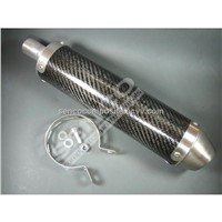 carbon fiber motorcycle exhaust pipe
