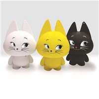 cute cat portable usb speaker