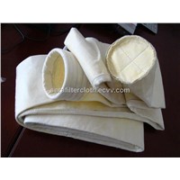 fiberglass filter bags of high temperature for filtration and dedusting