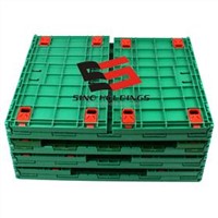 folding crate/ foldable crate 600*500*150 mm