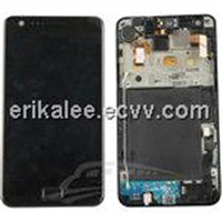 LCD Screen with Frame for Samsung i9100