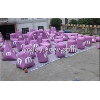 Inflatable Paintball Bunker Arena for Paintball Sports