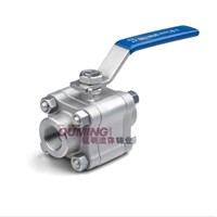 stainless steel 3pc high pressure ball valve(Q11F-800LB)
