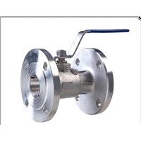 whole type flanged ball valve ( Q41F-16P)