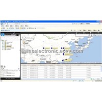 gps tracking system with client version and web version, real time tracking function