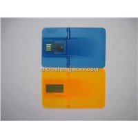 Supper Thin Fold Credit Card USB Flash Drive