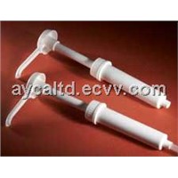 Plastic dispenser pumps for ketchup, mayonnaise, mustard