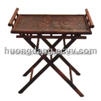 bamboo table