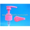 colorful plastic lotion pump