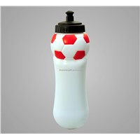 1000ml football water and drinking bottle plastic