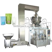 Auto Granule Beans Beans Weighing Doypack Bag Filling Packaging System