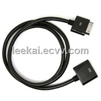 Bluecell Black Color Sync Extension Cable for iPad /iPhone 4 4s 3g/s Ipod + Free Bluecell Cable Tie