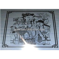 Color Stainless Steel Decorative Steel Sheet Etching Finish Plate