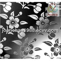 Color Stainless Steel Decorative Steel Sheet Etching Plate
