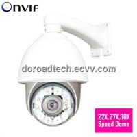H.264 High Speed Dome Mini Outdoor IP PTZ Camera D1 Resolution Support ONVIF 480TVL