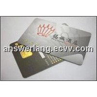 High Quality PVC card/SLE5542 Contact IC Card