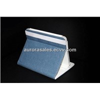 Leather/Canvas Case for Ipad/Ipad 2/New Ipad