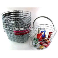 Top Grade Shopping Basket, Oval-Shaped Supermarkets Basket