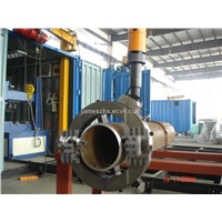 Movable Orbit-Type Pipe Cutting & Beveling Machine
