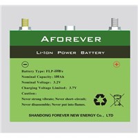 100Ah lithium car battery cell for EV, HEV, PHEV, E-BUS, UPS