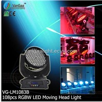 108pcs RGBW LED Moving Head Light