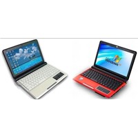 10.2 inch laptop with Intel CPU, 2GB RAM, 250GB HDD