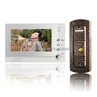 2012 New Recordable 7inch Color Video Door Camera System for Villa