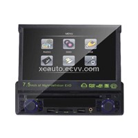 2013 New Coming Single Din Car DVD Player, Car Multimedia With 7.5 Inch LCD Screen, Car Video Player