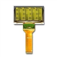 2.7 Inch OLED Display Module with Yellow Color, Wide Viewing Angle and Wide Temperature Range