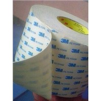 3M White And Grey Two Side PE Foam Adhesive Tape For Nameplant,Auto