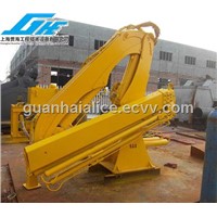 3.5t/15m Knuckle Boom Deck Crane for Barge