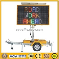 5 Color LED Full Matrix Portable Message Board
