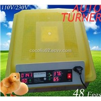 Best Selling YZ8-48 Automatic incubators for chicken eggs hold 48 chicken eggs