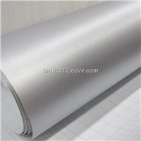 Brush Aluminum Car Wrapping Vinyl with 0.18mm Thickness
