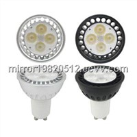 Dimmable led lamps gu10 4x1w