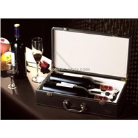 Double Wine Bottle Box with Wine Accessories