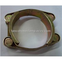 Double bolts Hose clamp