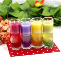 Glass Colour Scented Jelly Candle Holder