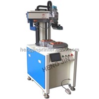 HS-260PME/2 Electric precise touch panel 2 station screen printing machine