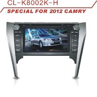 High Definition 8 Inch TFT LCD TOYOTA Camry DVD GPS Special For 2012 Camry