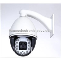 IP IR Speed Dome Cameras,480 TV Lines Day/Night, IR Range 30m,10X Optical Zoom,